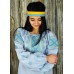 Embroidered blouse "Traditions New Blue 1"